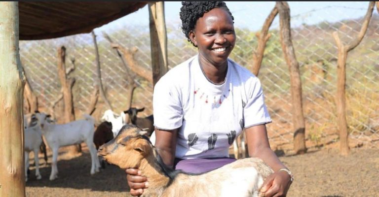 Ruth’s Journey to Empowerment through Goat Grazing Best Practices.